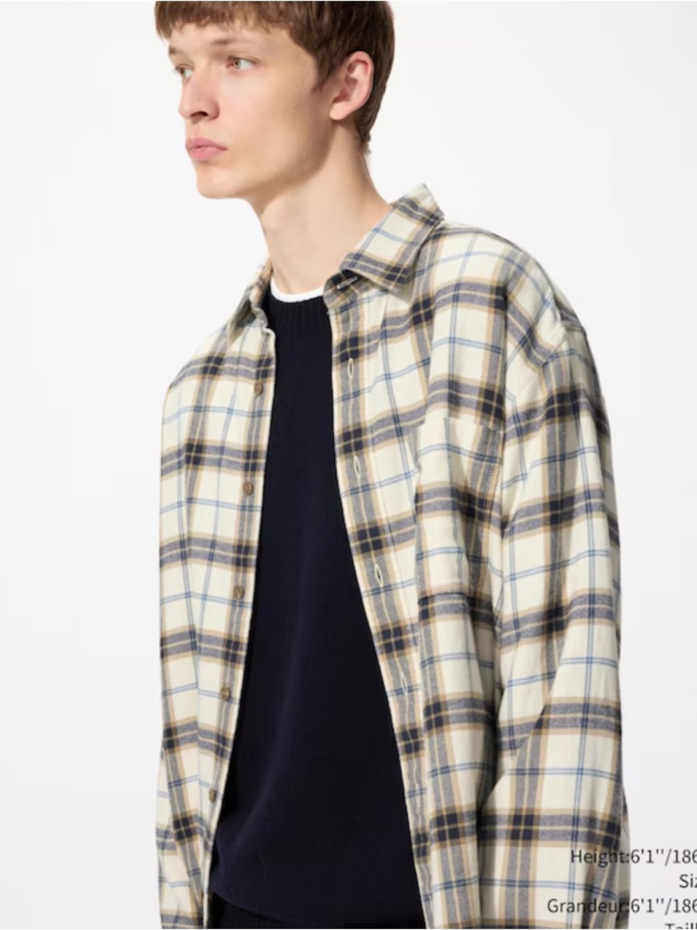 Flannel checked Plaid Shirt 100% Cotton western Grandpacore